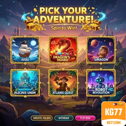 kg77 bet — game lobby